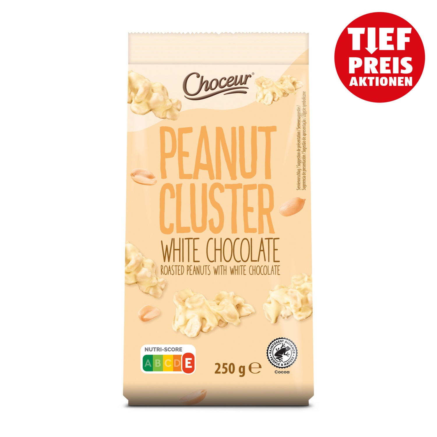 CHOCEUR Peanut Cluster, weiß