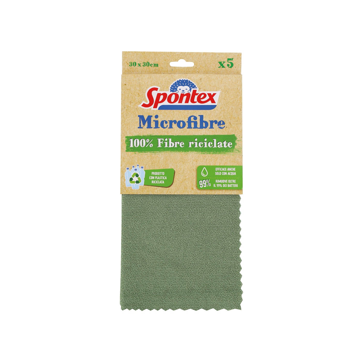 SPONTEX Panni in microfibra eco