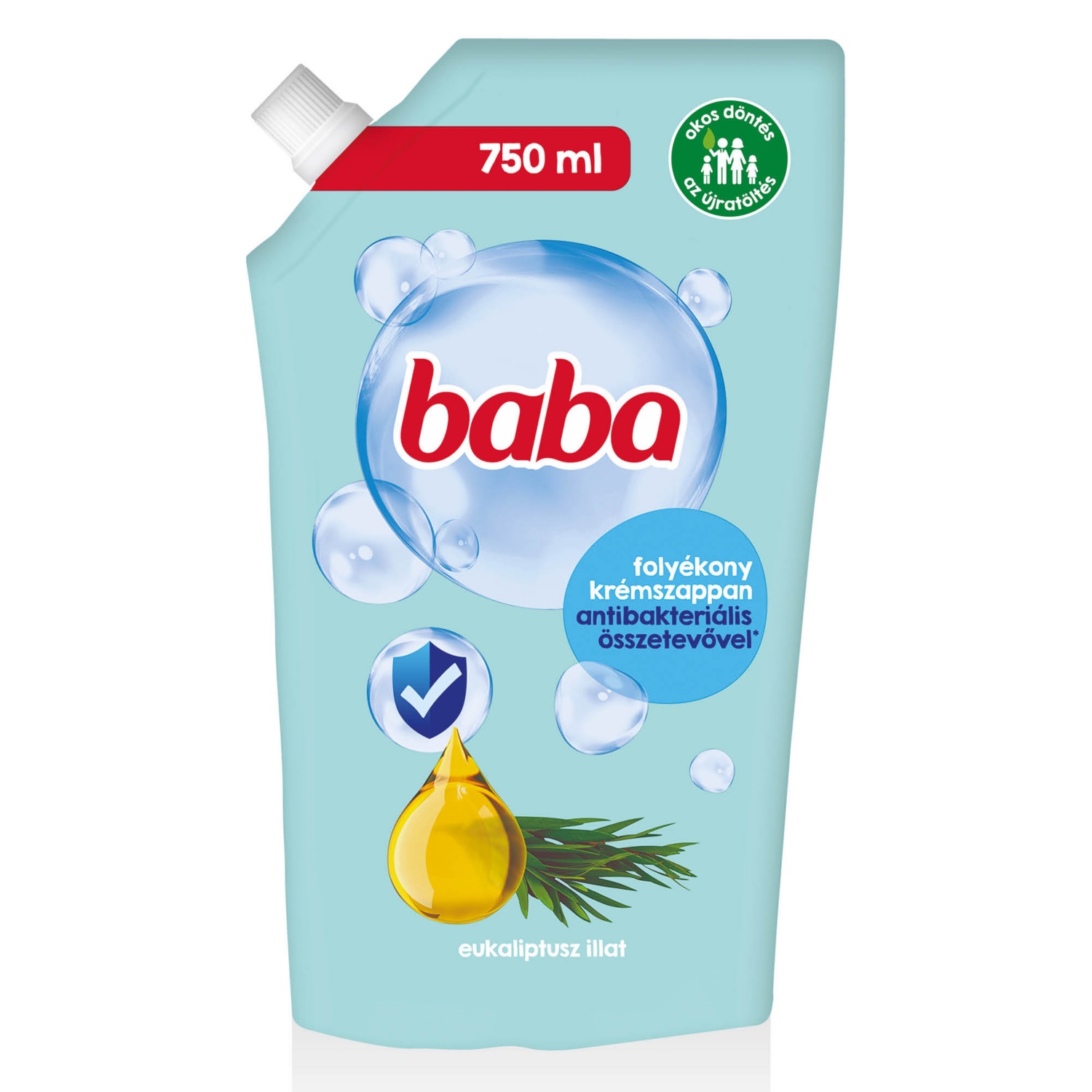 BABA Folyékonyszappan-utántöltő, 750 ml