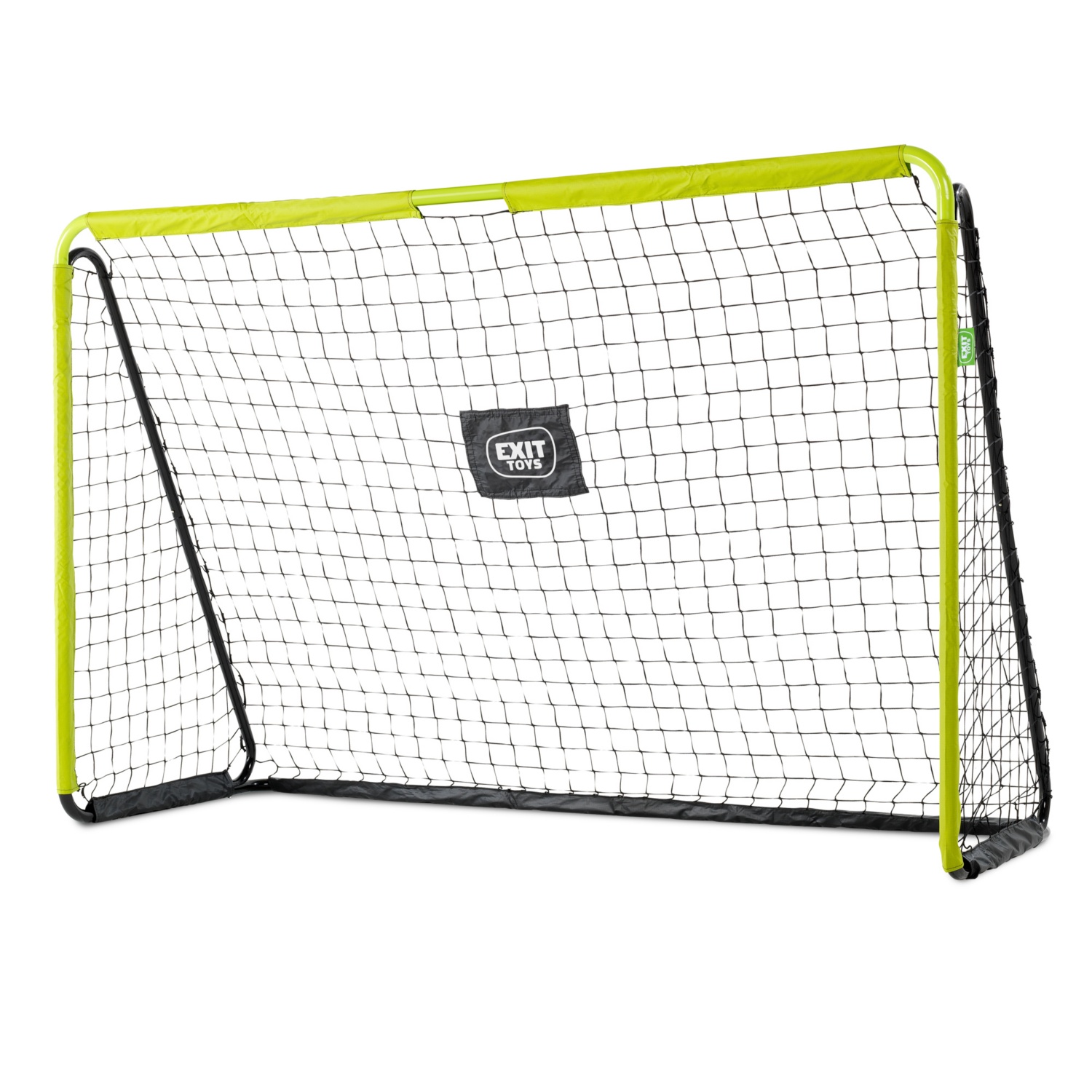 Tempo stählernes Fußballtor 300 x 200 cm - grün/schwarz