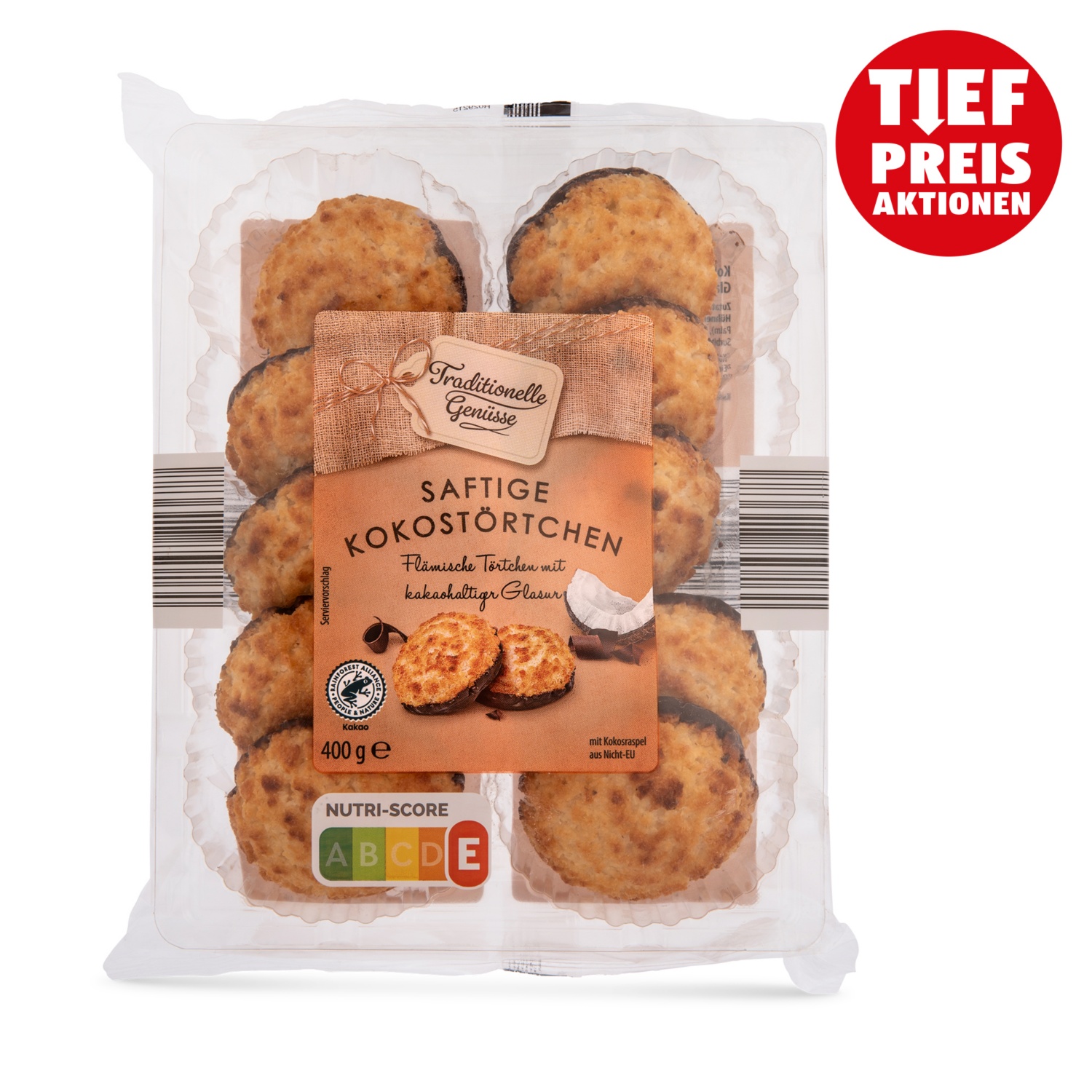 TRADITIONELLE GENÜSSE Kokostörtchen, Flämische Törtchen