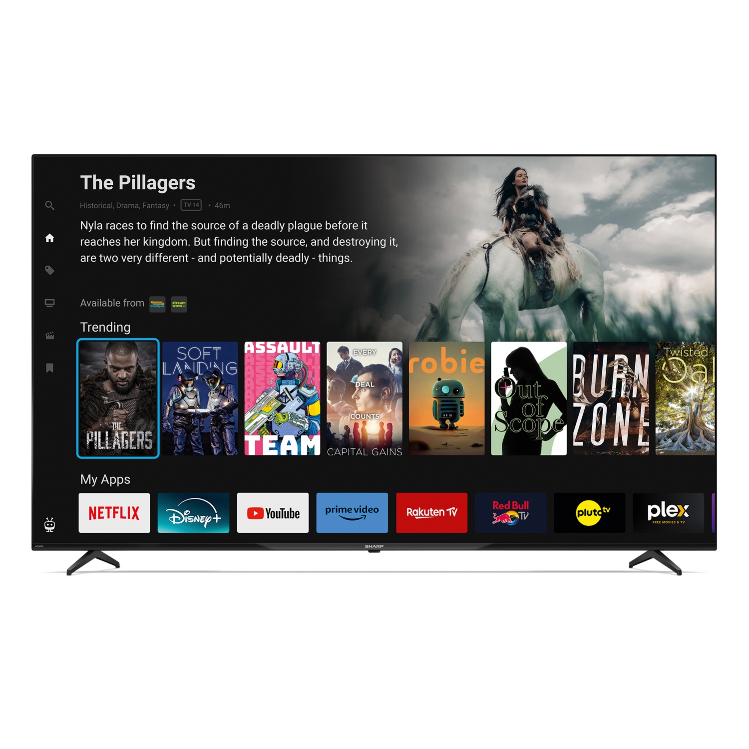 SHARP 70“(177cm) 4K Ultra HD Smart TV