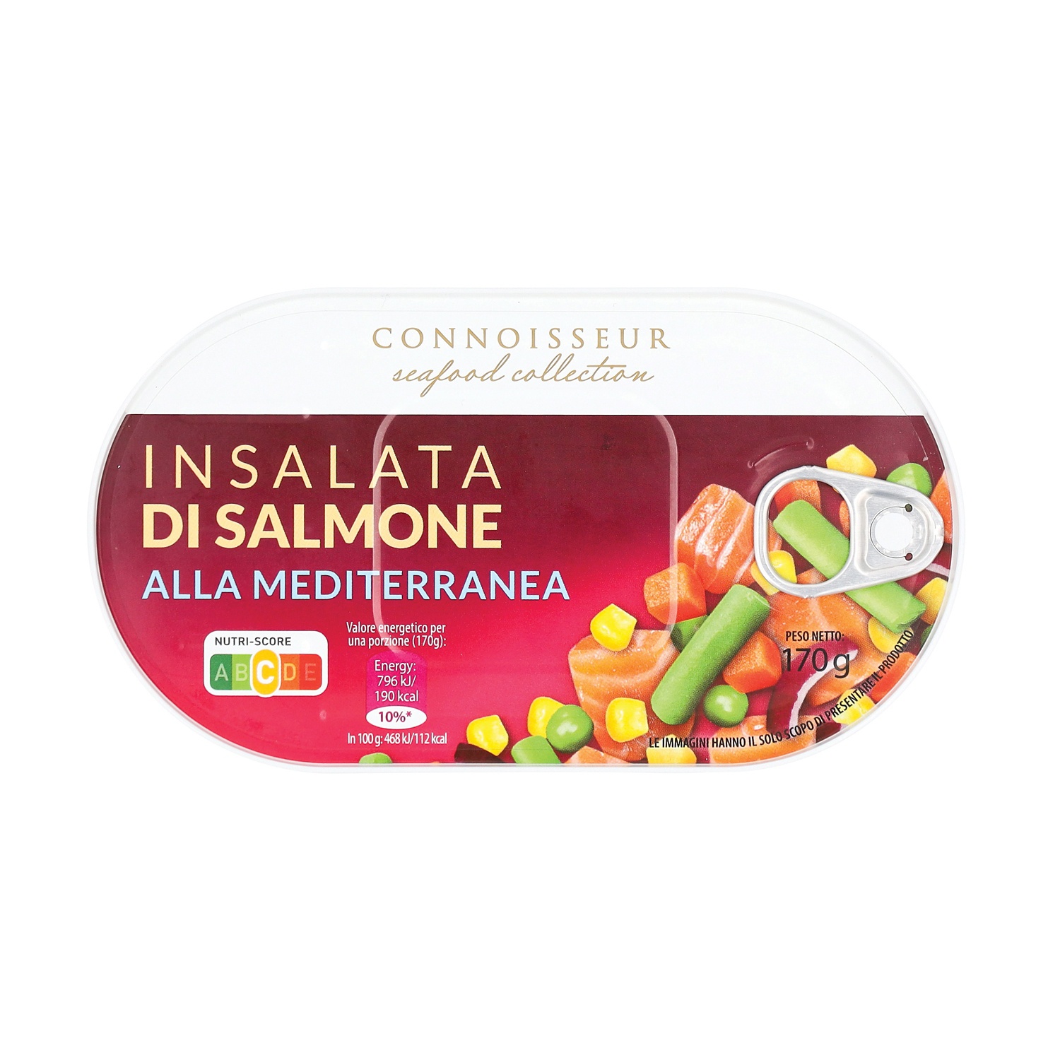 CONNOISSEUR SEAFOOD COLLECTION Insalata di salmone alla mediterranea