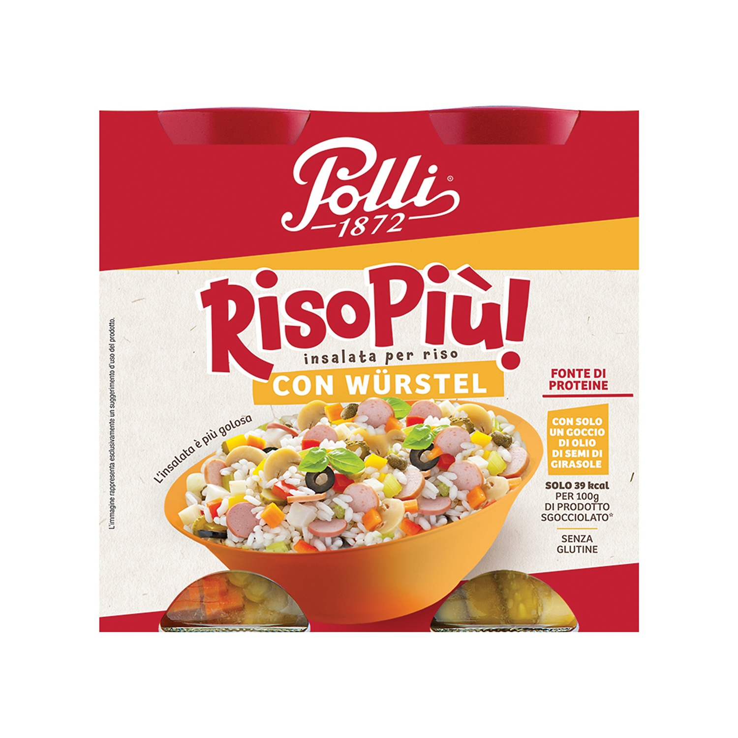 POLLI Mix per insalata di riso