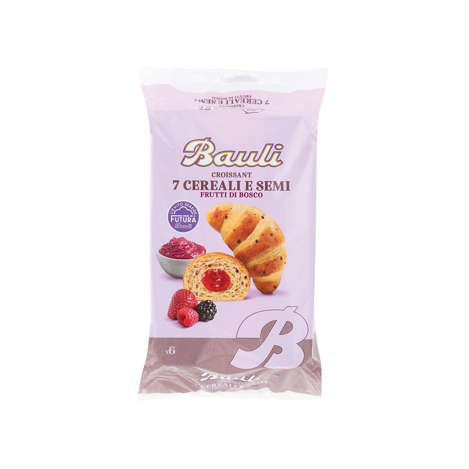 BAULI Croissant 7 cereali e semi ai frutti di bosco