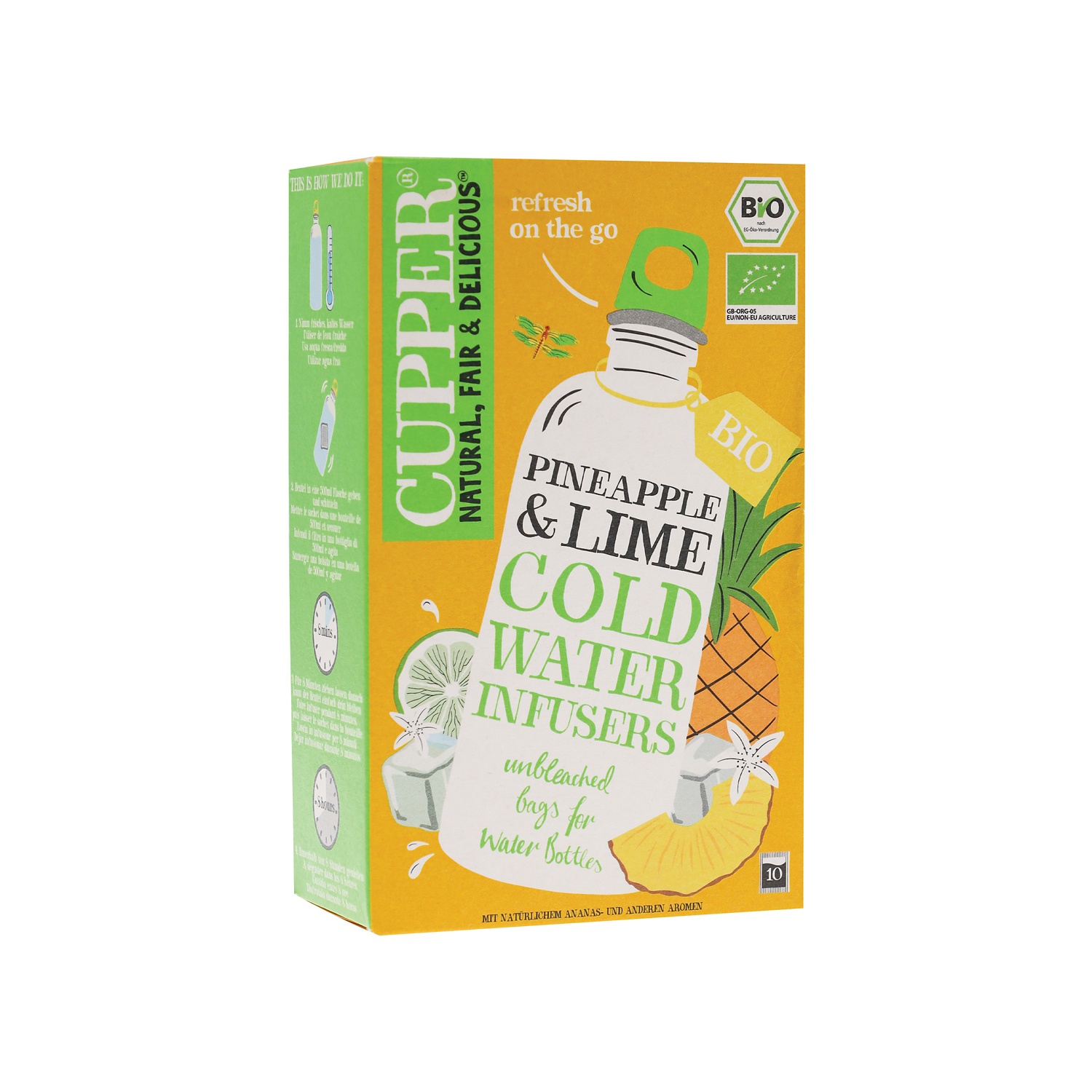 CUPPER Infusi a freddo bio ananas lime