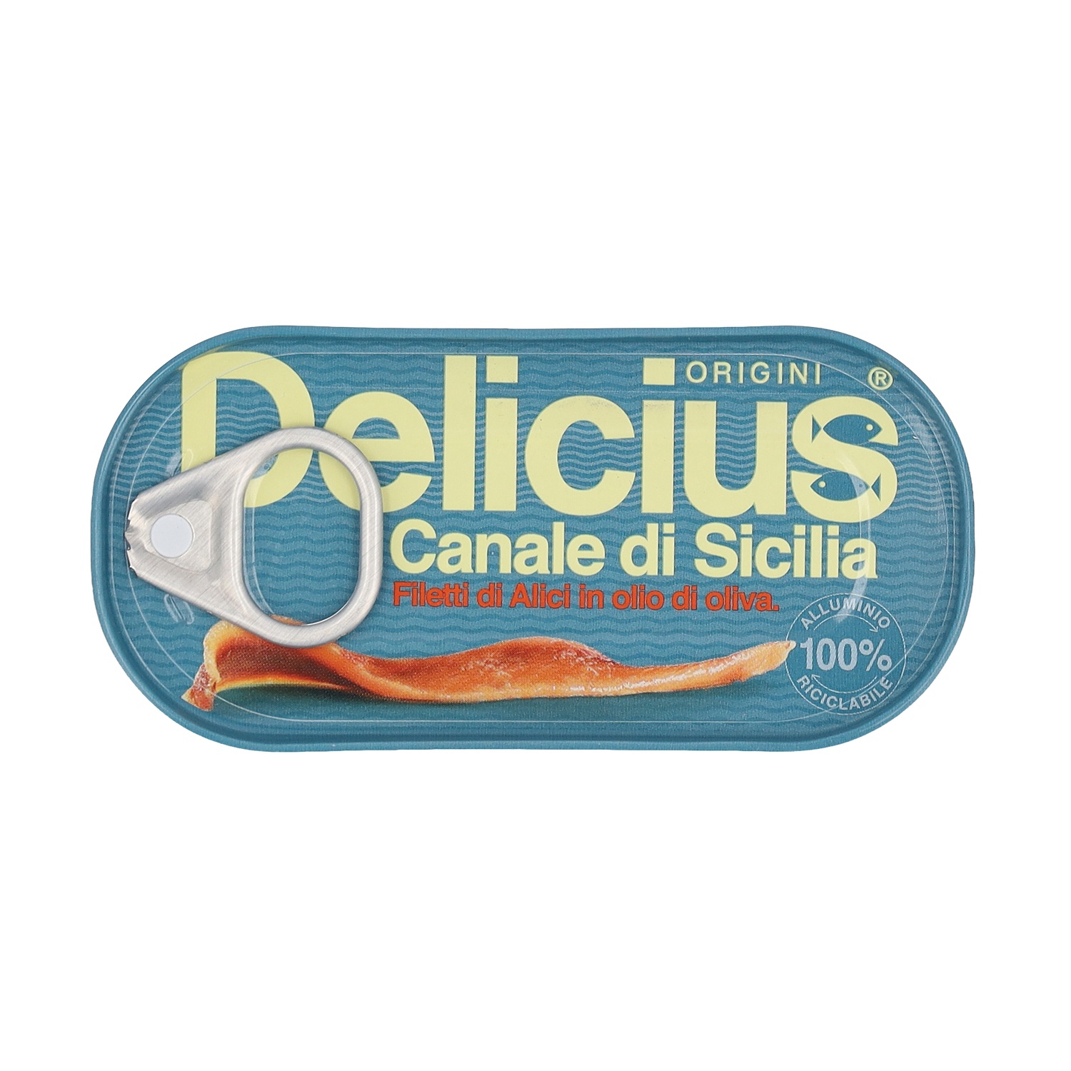 DELICIUS Filetti di alici in olio di oliva del Canale di Sicilia