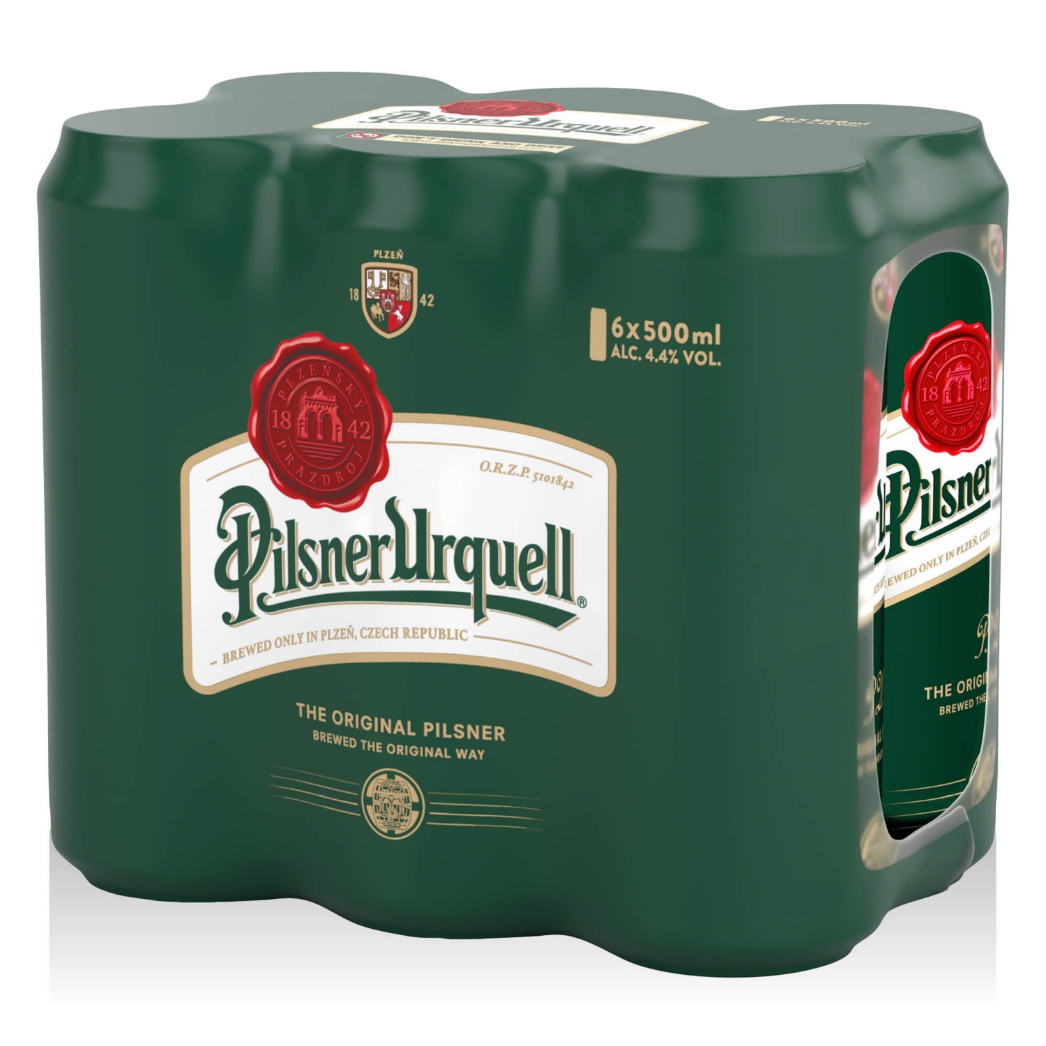 PILSNER URQUELL Világos sör multipack, 6 doboz