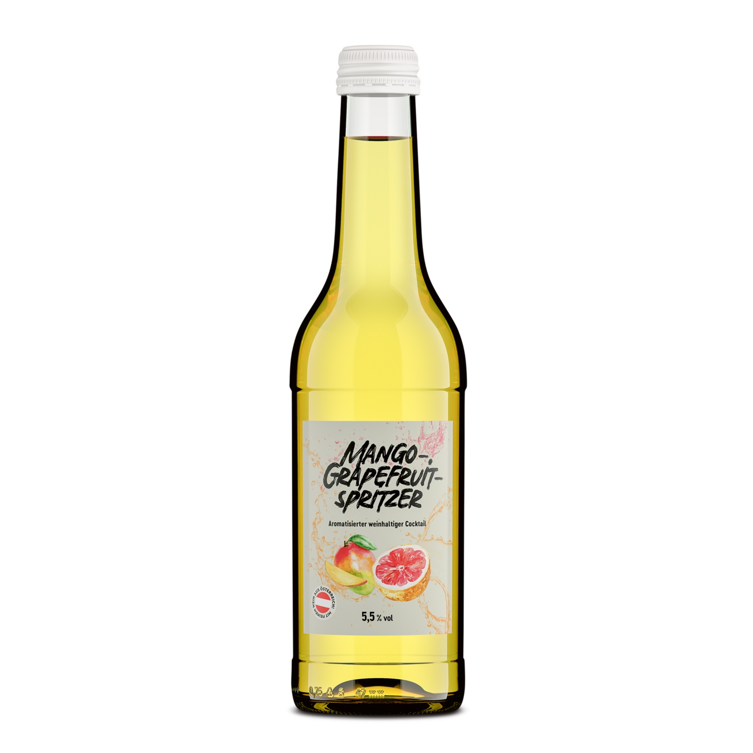 Spritzer mit Geschmack, Mango
