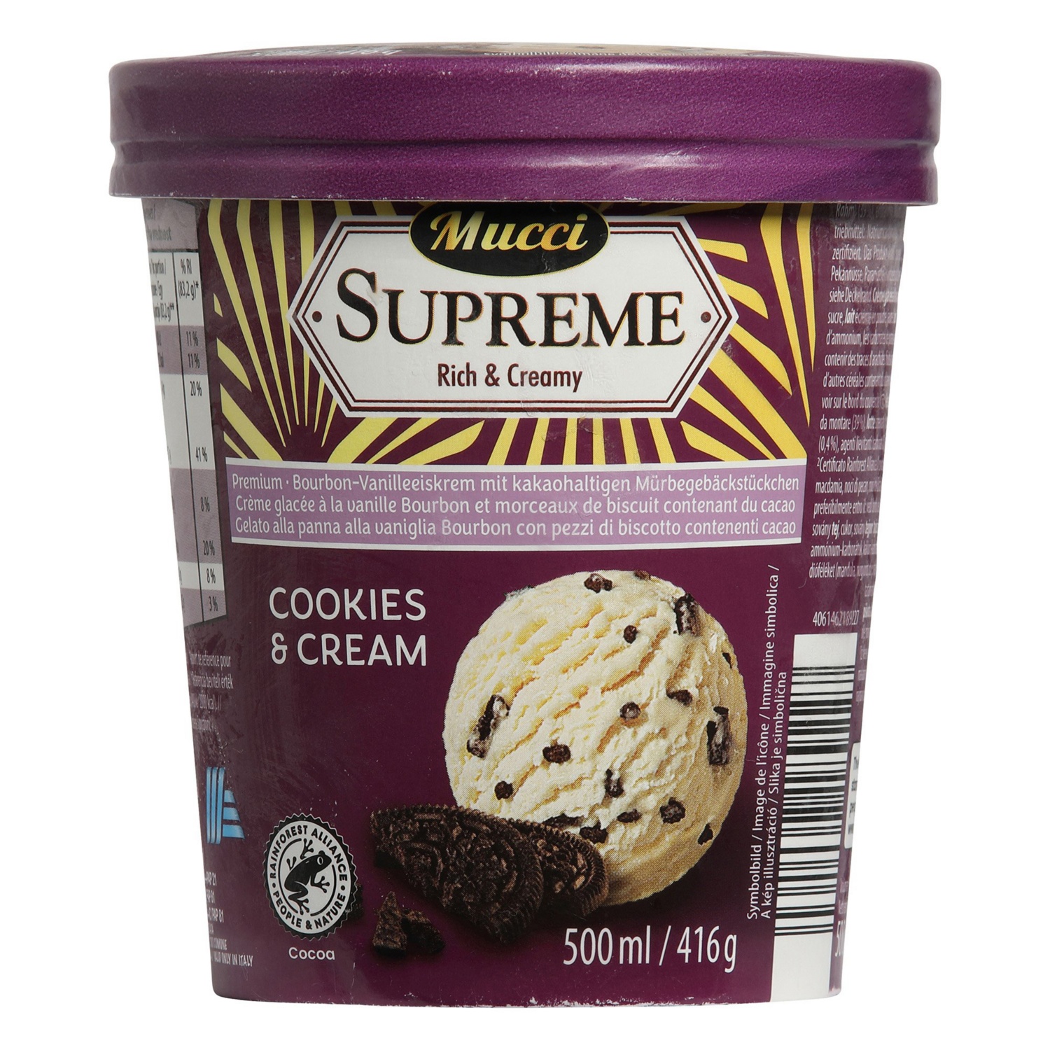 MUCCI Supreme Rich & Cream, Cookies & Cream