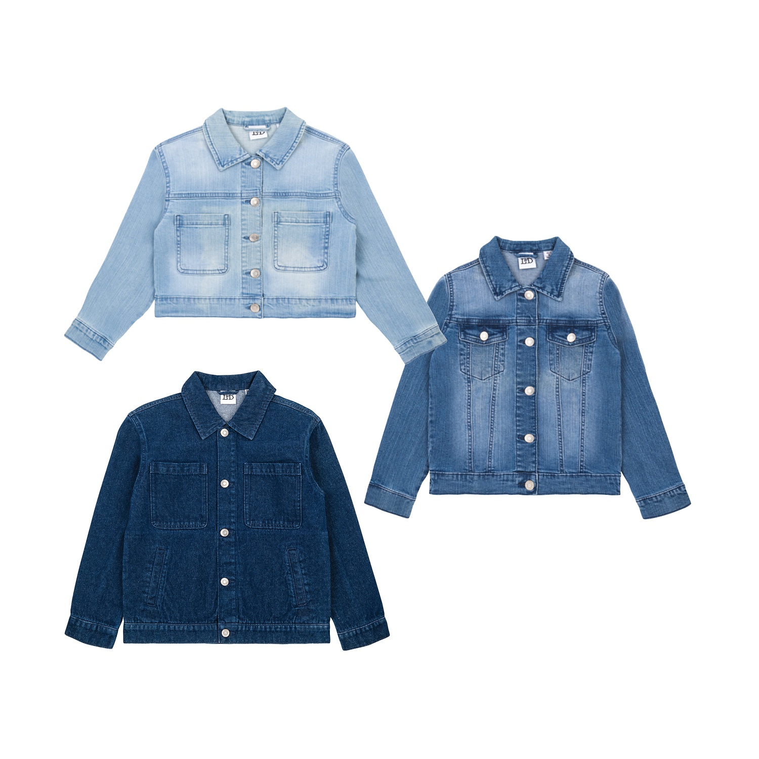 L&D Giacca di jeans per bambini