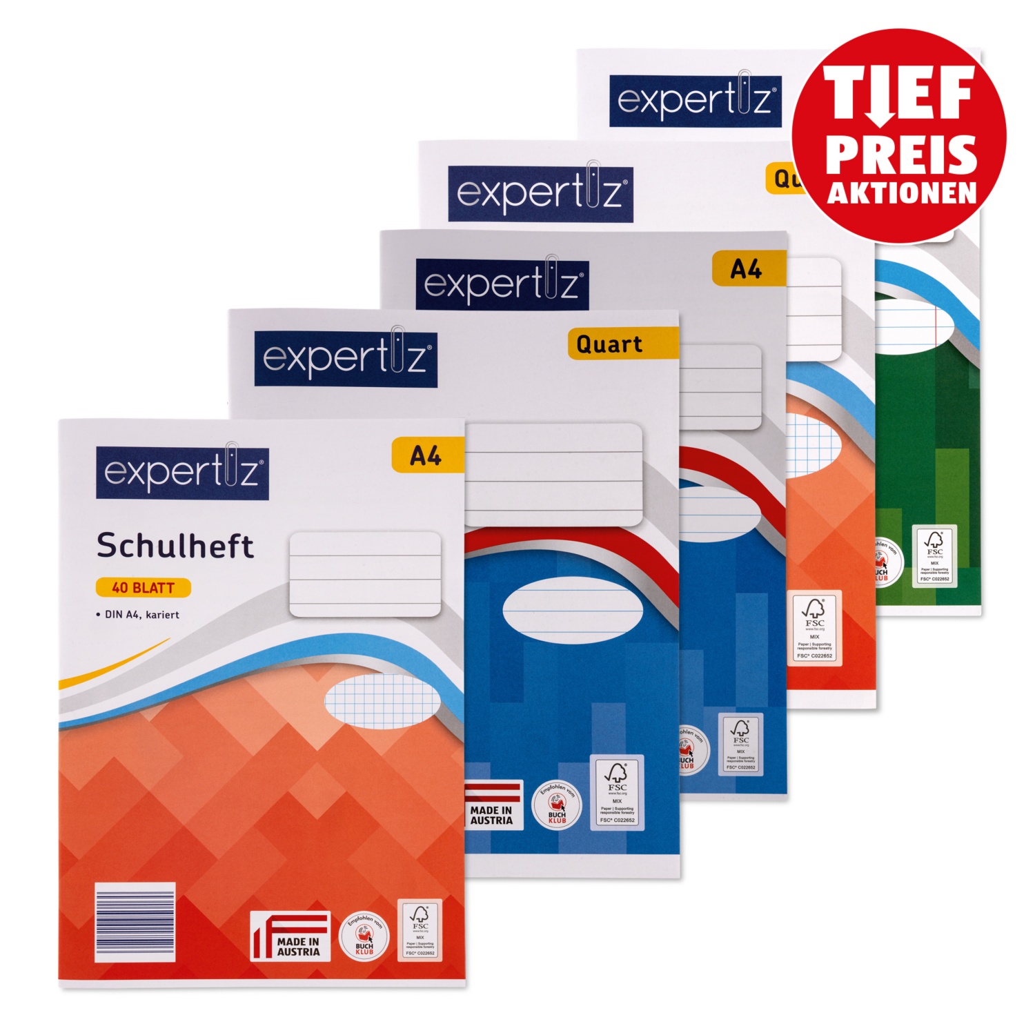 EXPERTIZ Schulheft