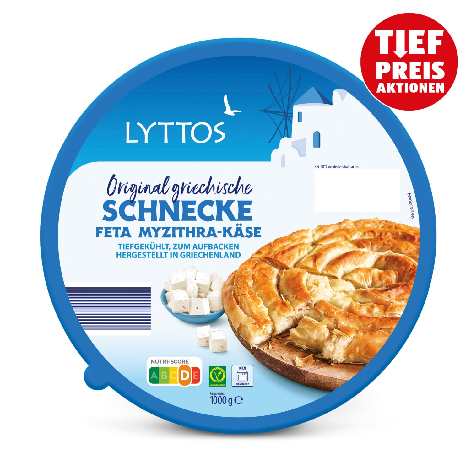 LYTTOS Griechische Schnecke, Feta