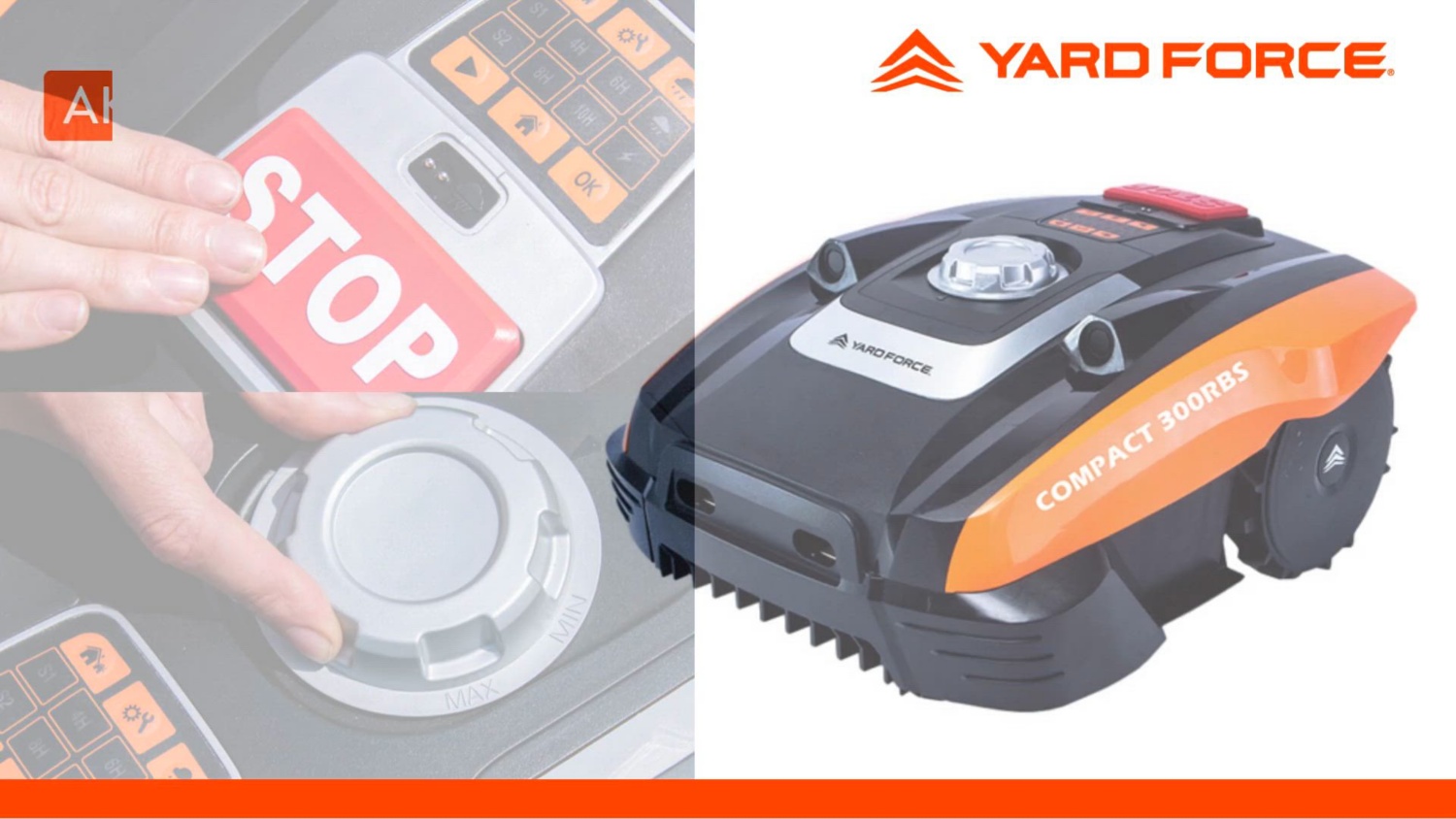 YARD FORCE Mähroboter Compact 300 RBS