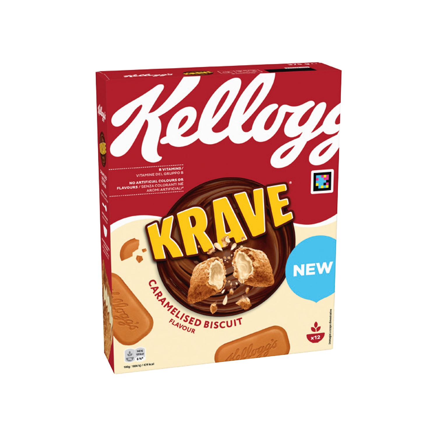 KELLOGG'S Krave Caramelised Biscuit