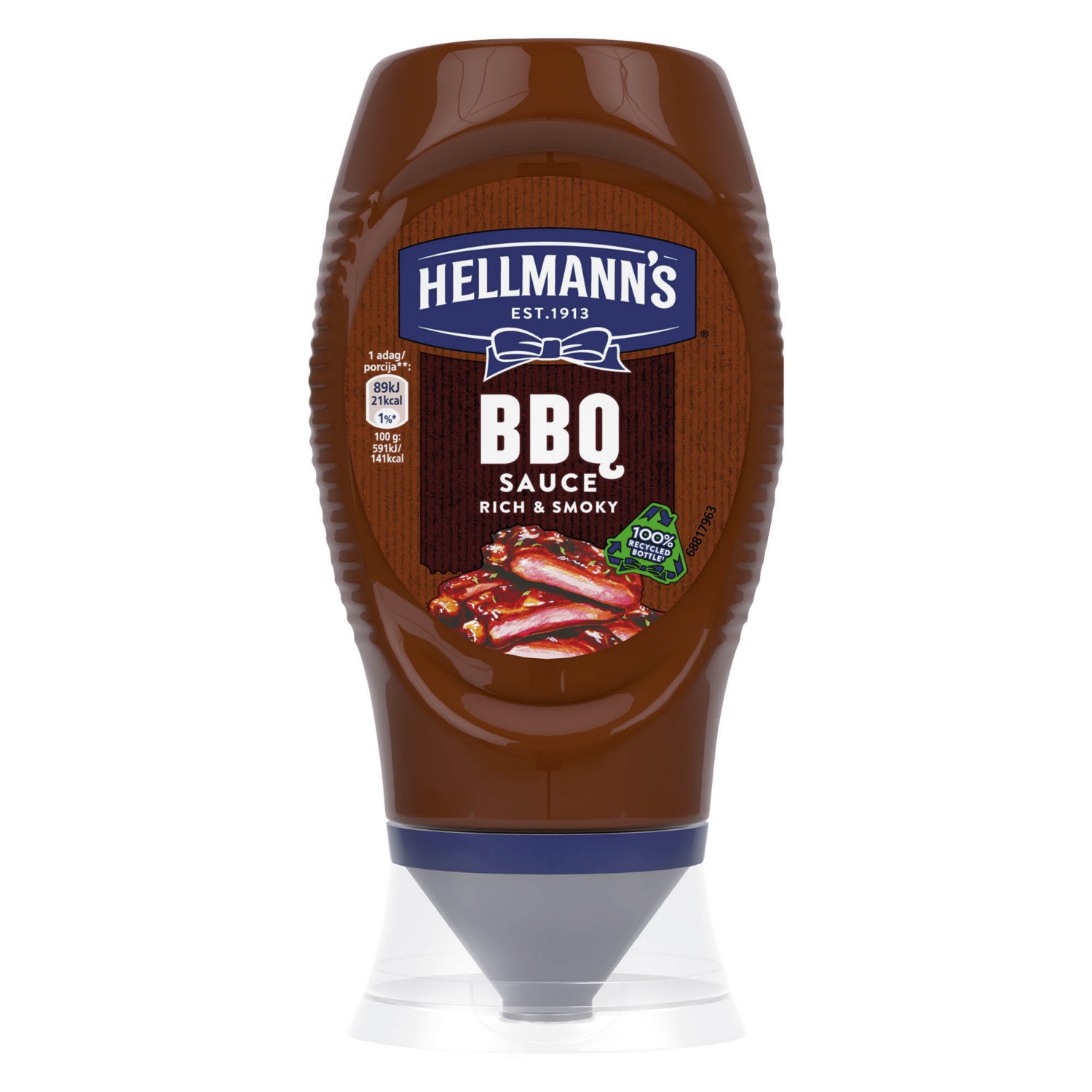 HELLMANNS Szósz, BBQ-szósz, 250 ml