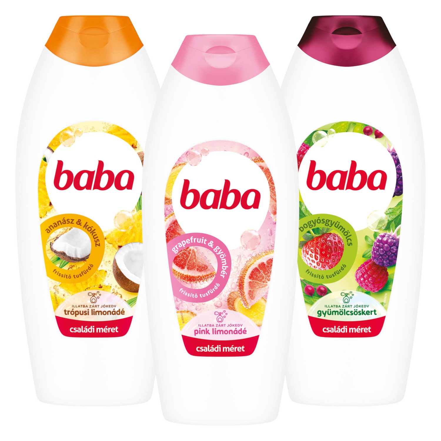 BABA Tusfürdő, 750 ml