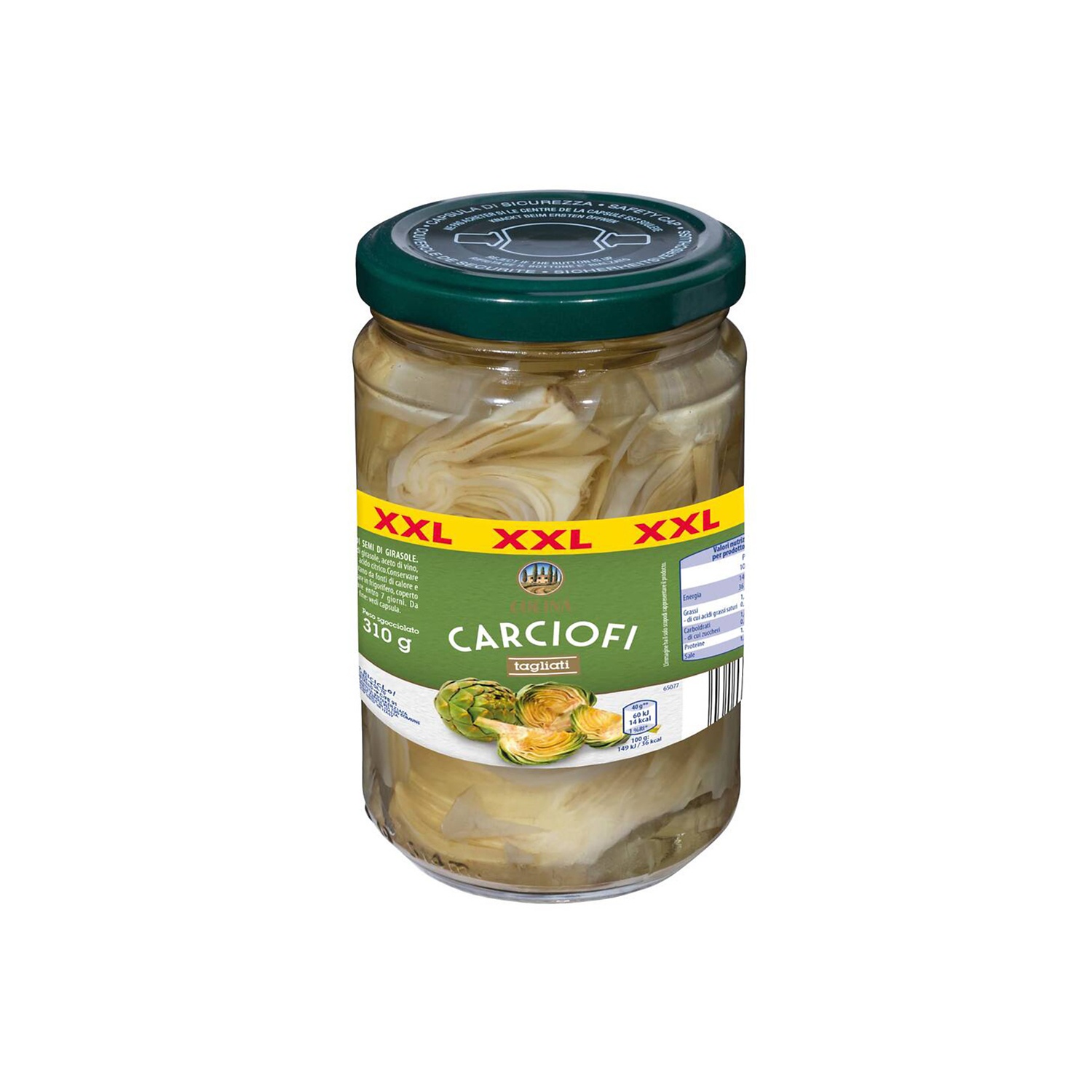 CUCINA Carciofi tagliati XXL