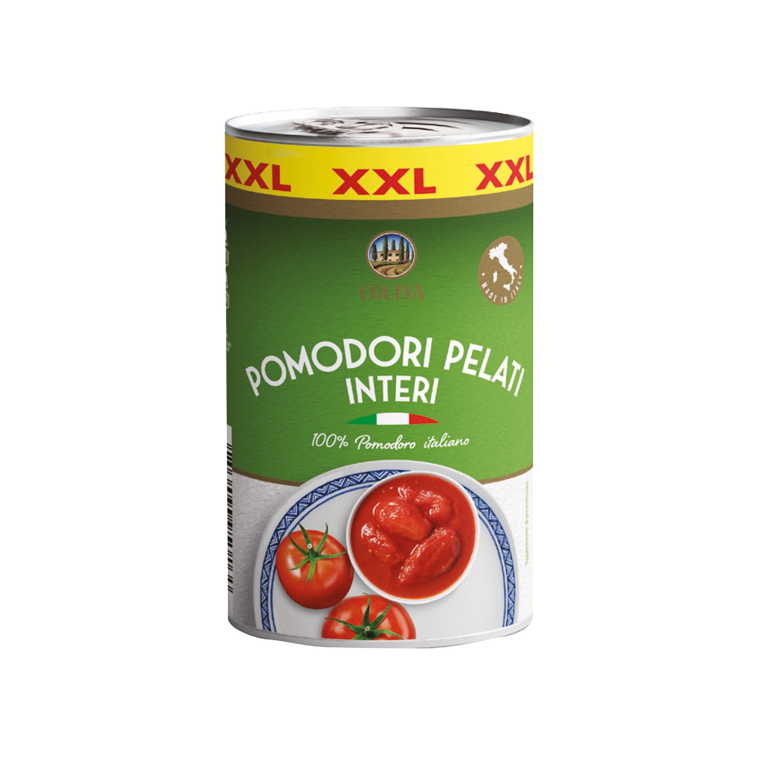 CUCINA Pomodori pelati interi XXL
