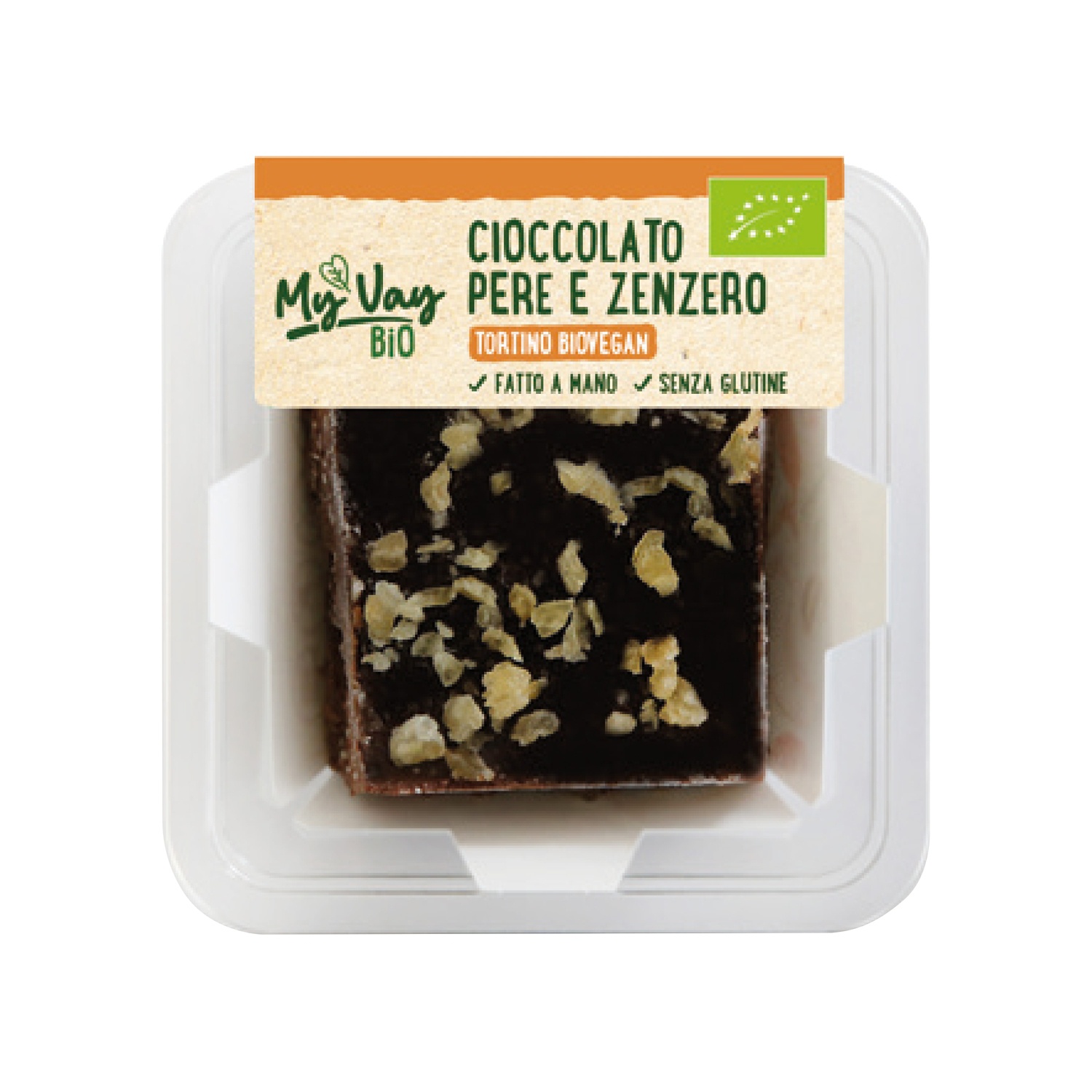 GOOD CHOICE Dessert vegano cioccolato e pere
