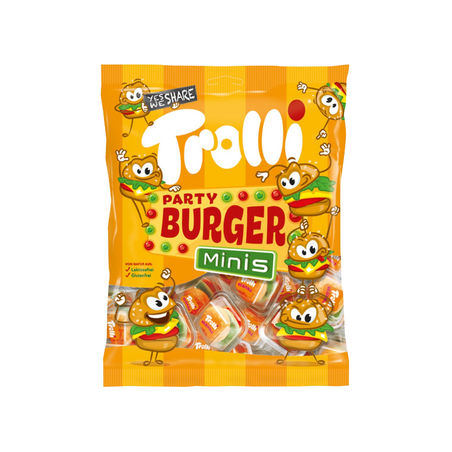 TROLLI Party burger minis