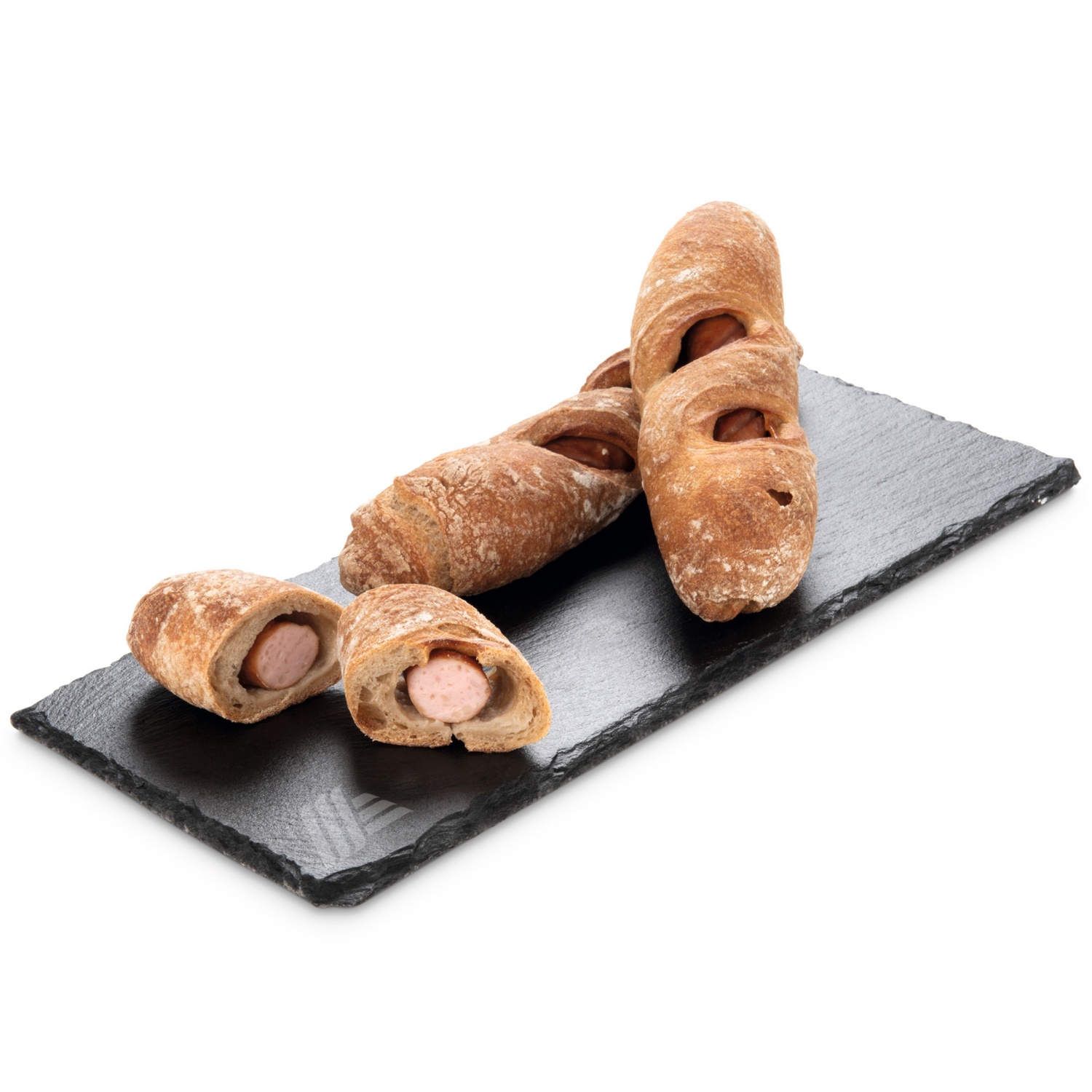 BACKBOX Käsekrainer im Wurzelbrotteig
