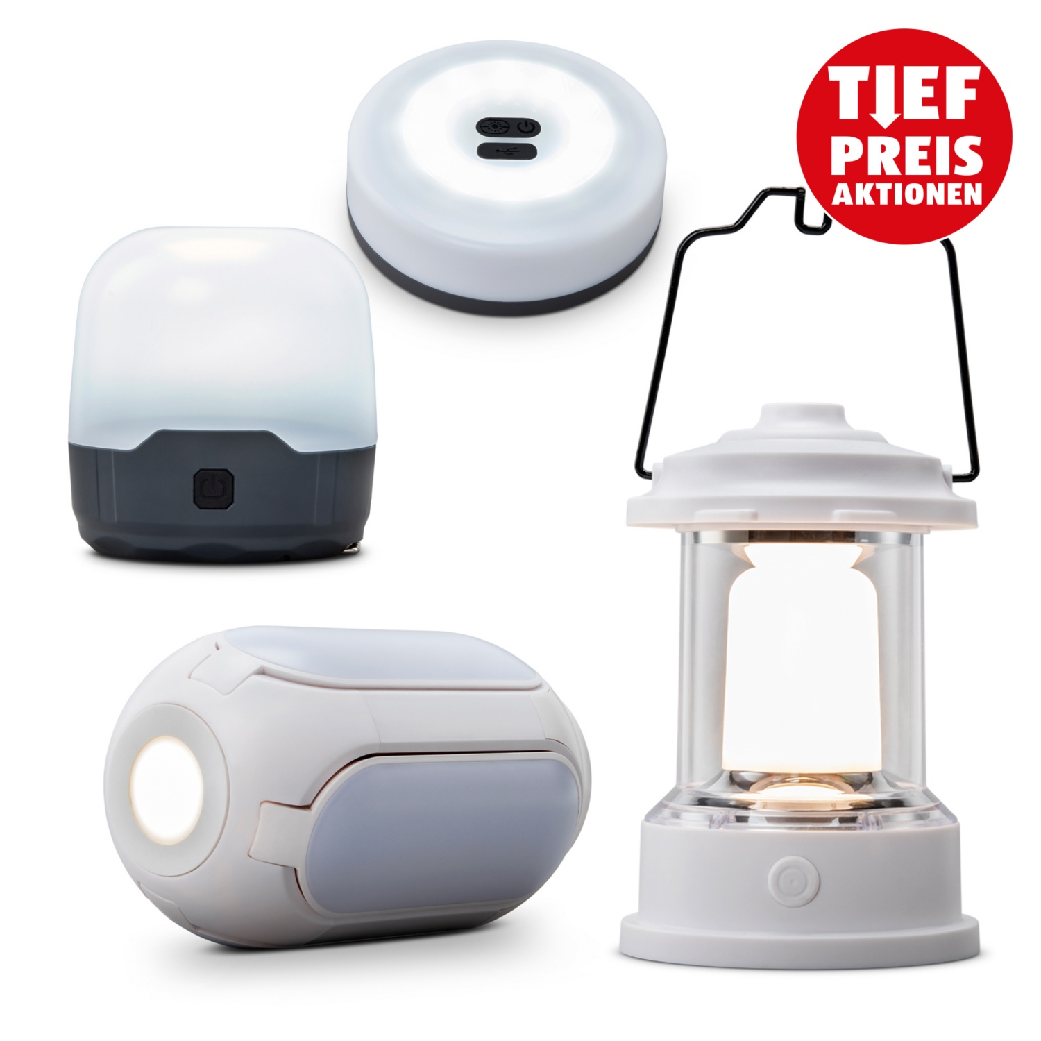 ADVENTURIDGE Camping-Lampen