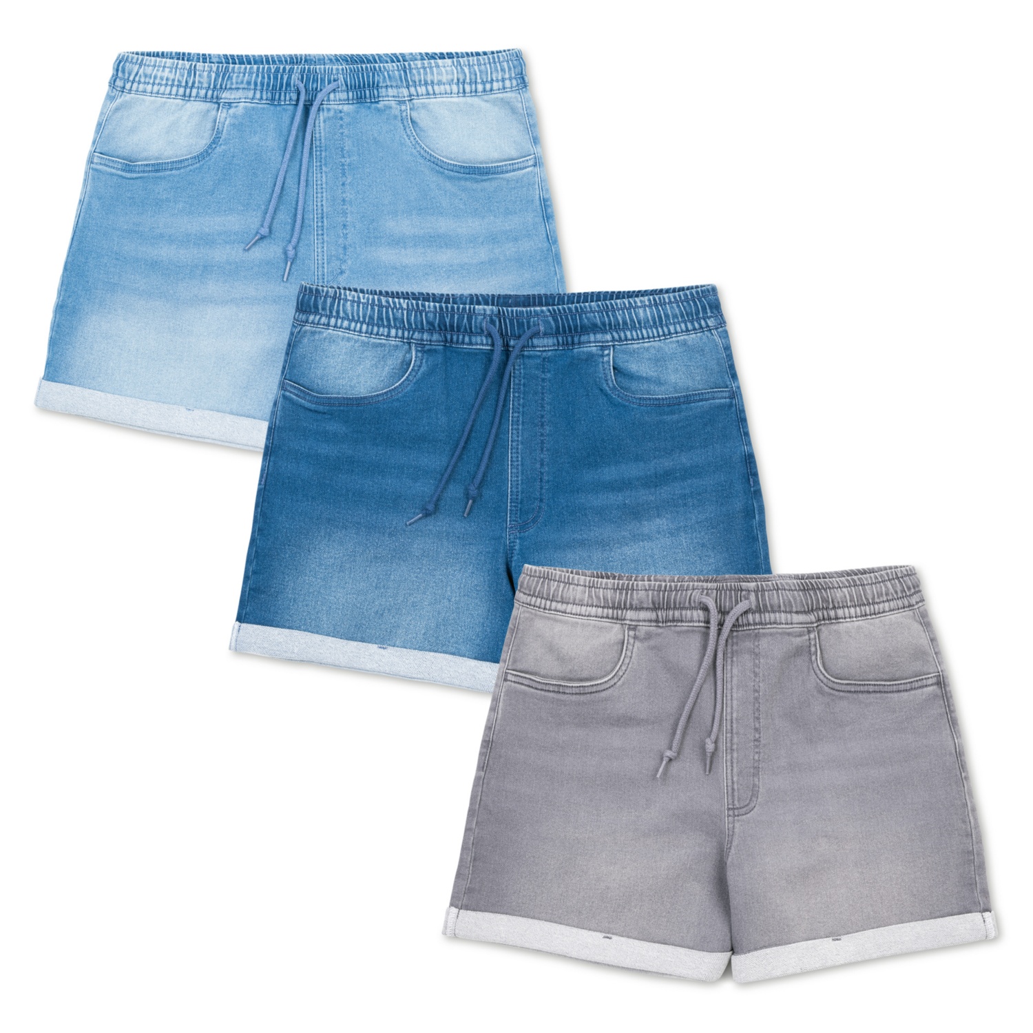 UP 2 FASHION WOMEN Shorts denim da donna