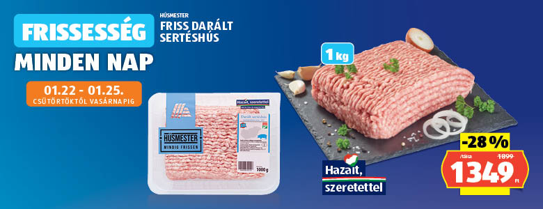 ALDI akciók - Frissesség minden nap