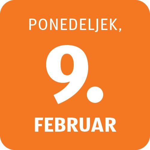Posebna ponudba od 9. 2.