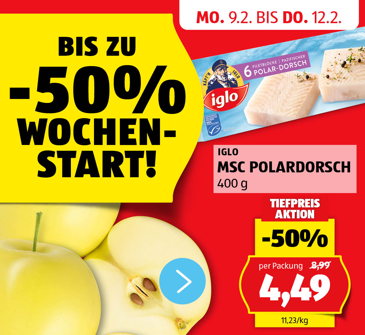 Aktionen: HOFER Wochenstart! - Angebote von 9.2. bis 12.2.