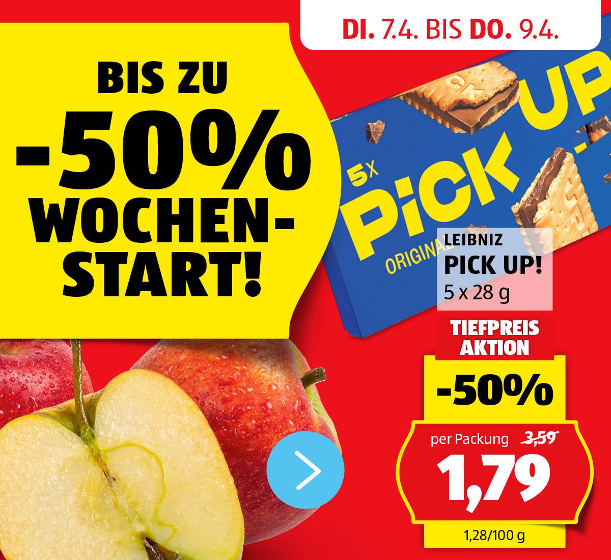 Aktionen: HOFER Wochenstart! – Angebote von 7.4. bis 9.4.