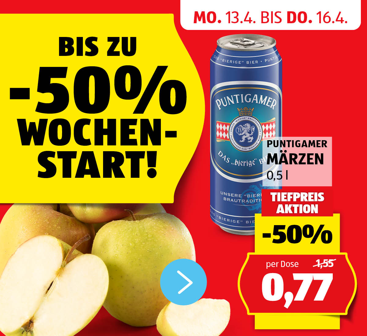 Aktionen: HOFER Wochenstart! – Angebote von 13.4. bis 16.4.