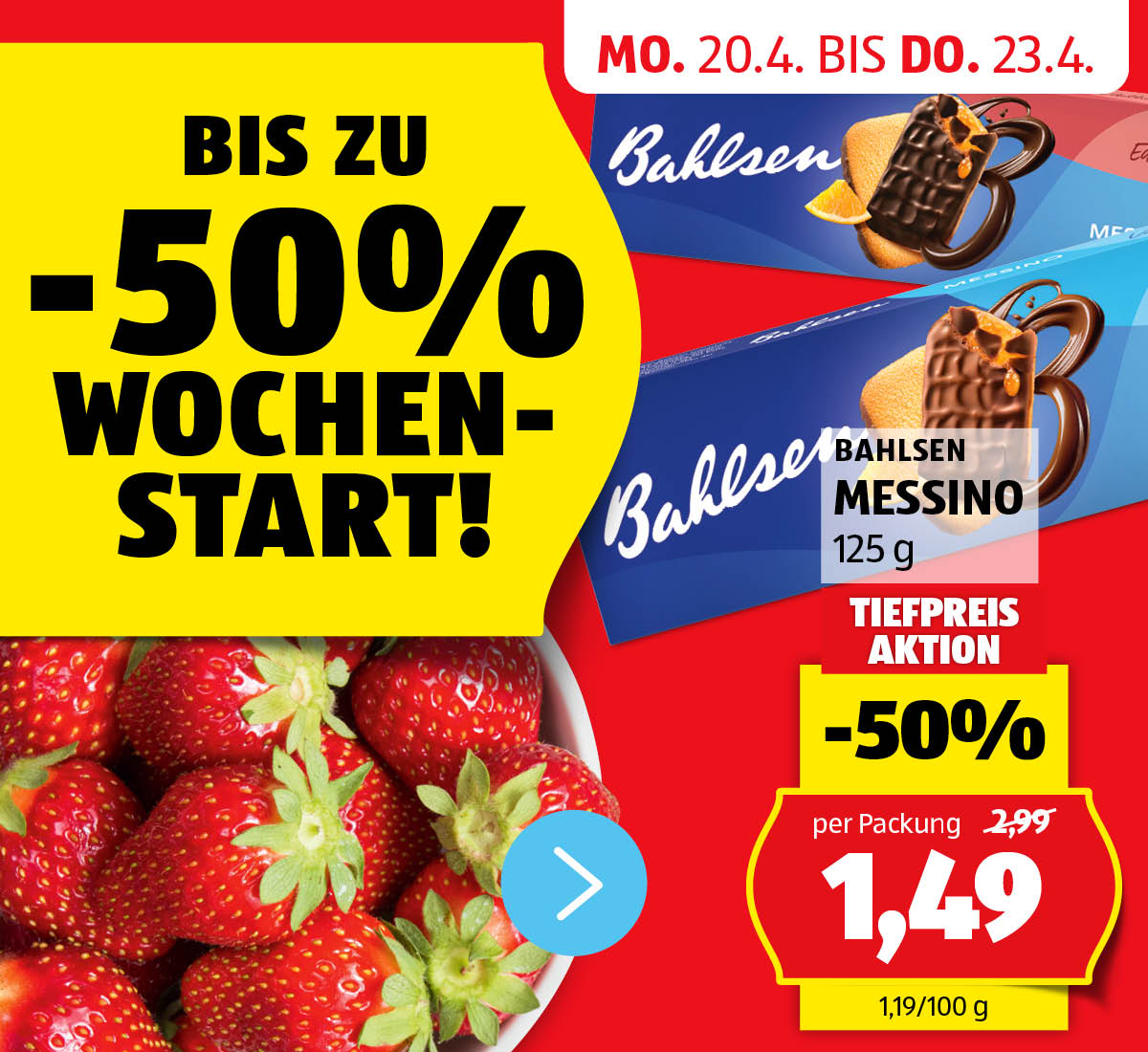Aktionen: HOFER Wochenstart! – Angebote von 20.4. bis 23.4.