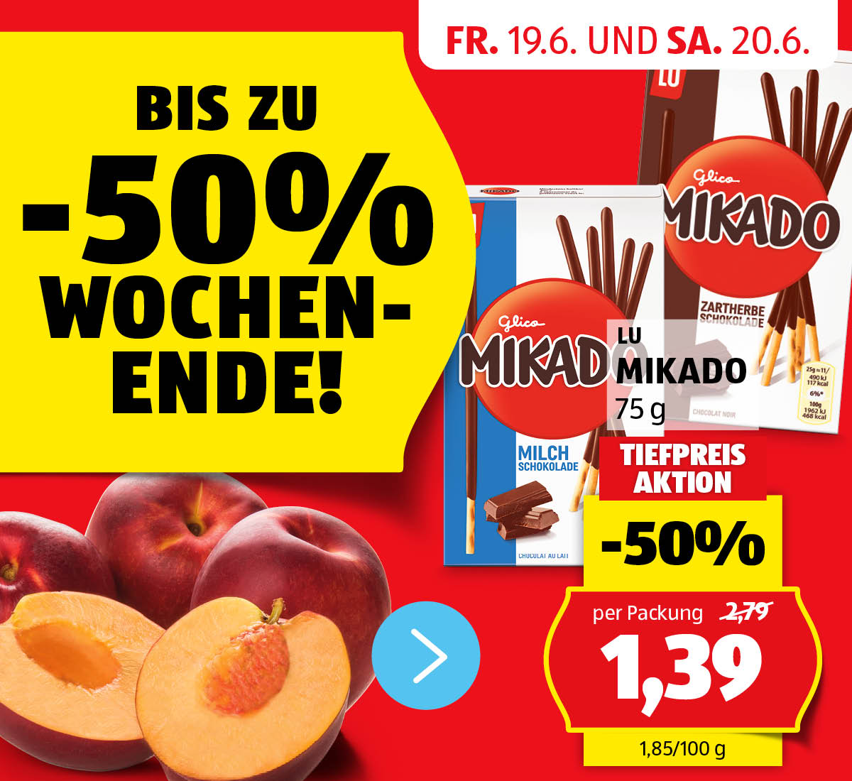Aktionen: HOFER Wochenende! – Angebote von 19.6. bis 20.6.
