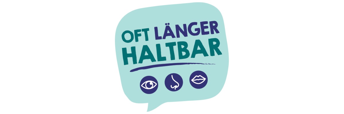 "Oft länger haltbar" - eigener Haltbarkeitshinweis von HOFER