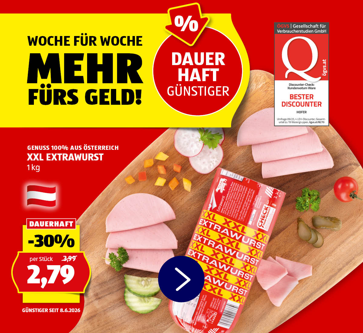 HOFER PREISWOCHEN - preisgesenkte Artikel Chicken Wings und alkoholfreies Bier