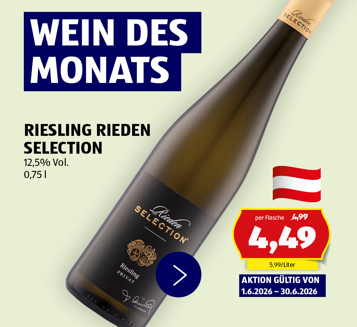 Wein des Monats