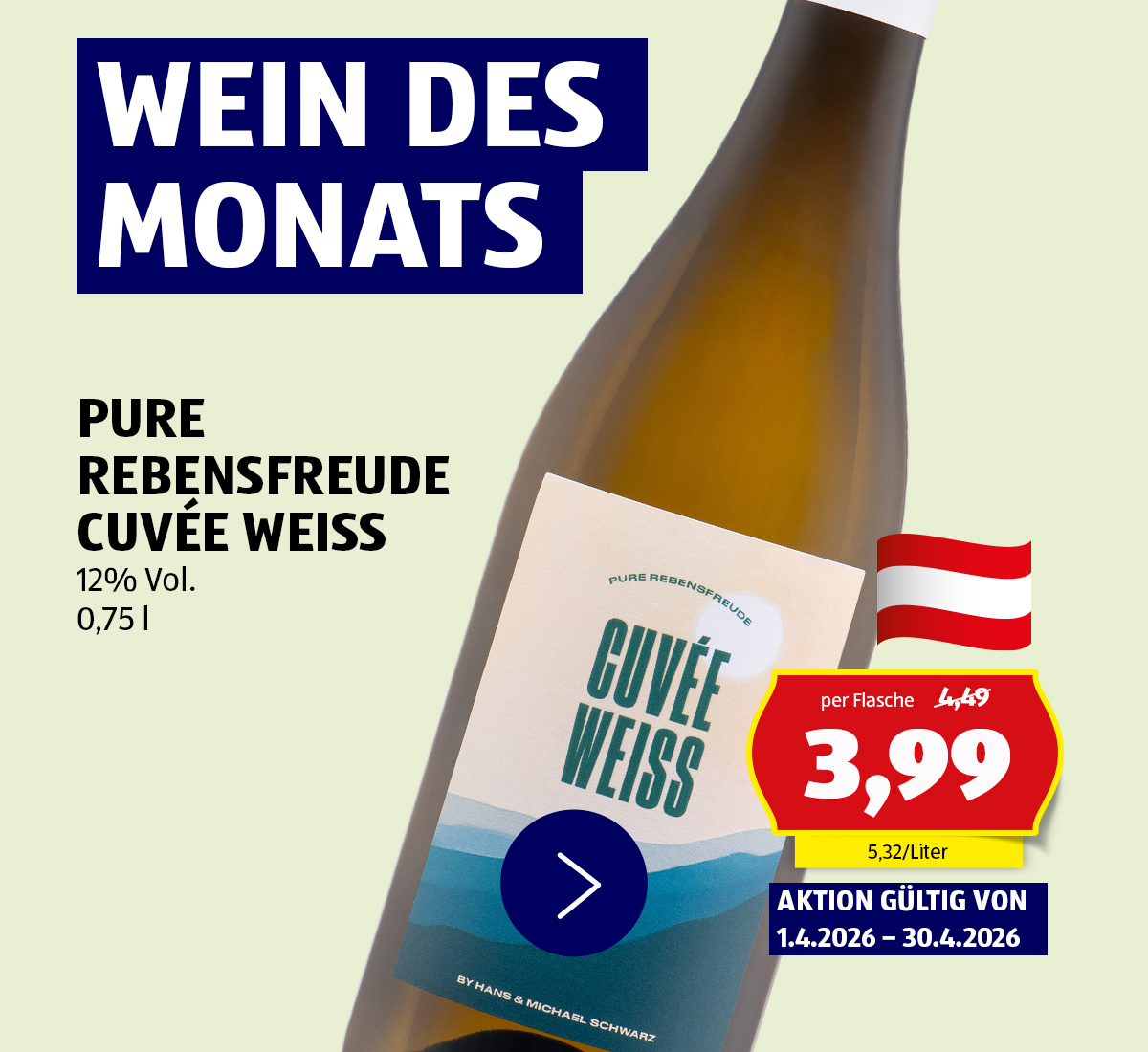 Wein des Monats