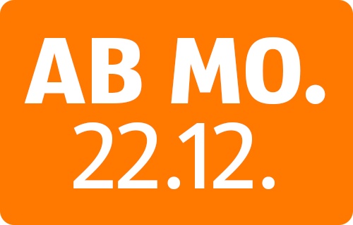 festliche Angebote - ab 22.12.