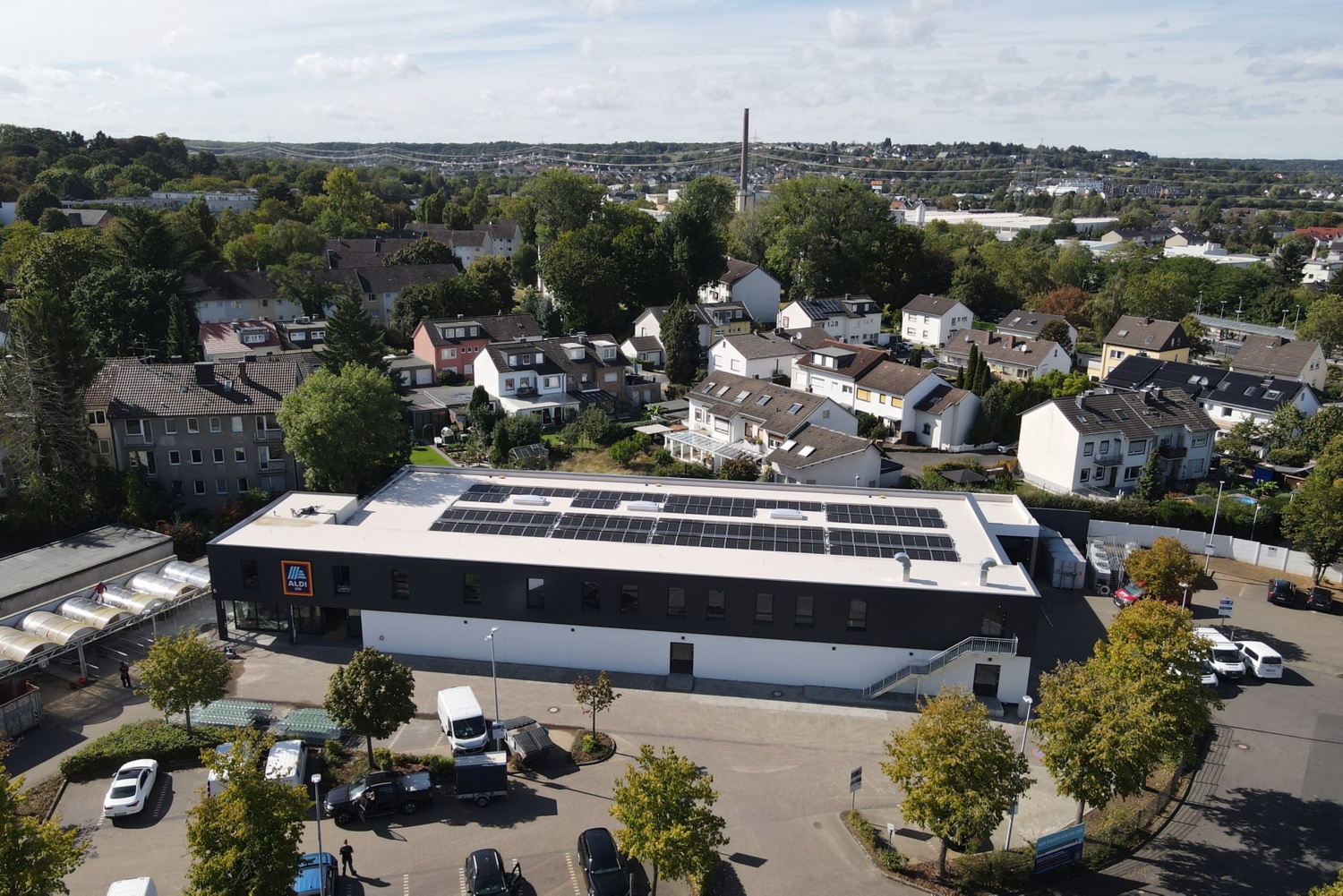 Eröffnung einer zweistöckigen ALDI SÜD Filiale in Bonn-Duisdorf