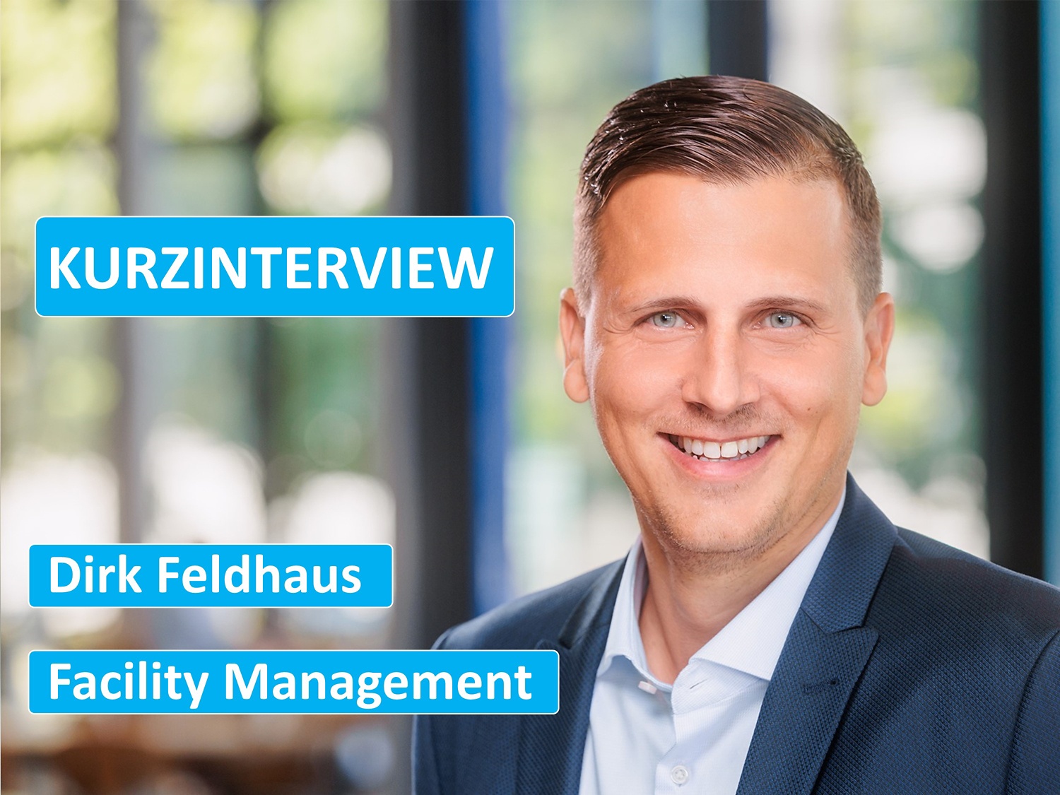 Dirk Feldhaus ist bei ALDI SÜD für den Bereich Facility Management zuständig