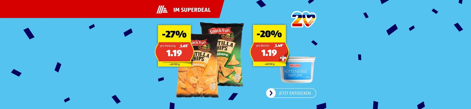 Jubiläumsdeals