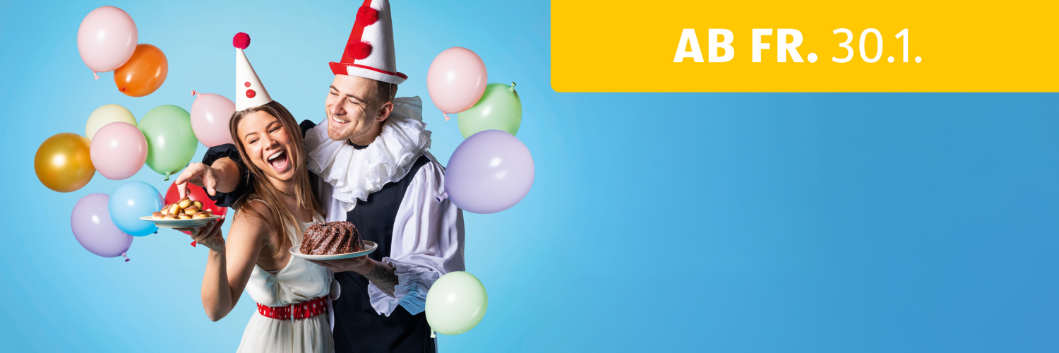 Faschingsangebote – ab 30.1.