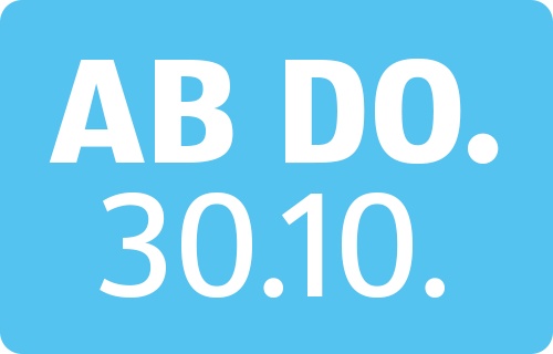 Spielerische Angebote - ab 30.10.