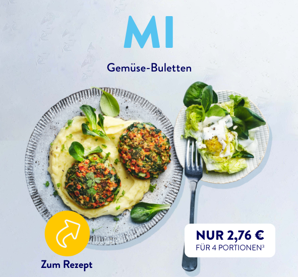 Zum Rezept Gemüse-Buletten