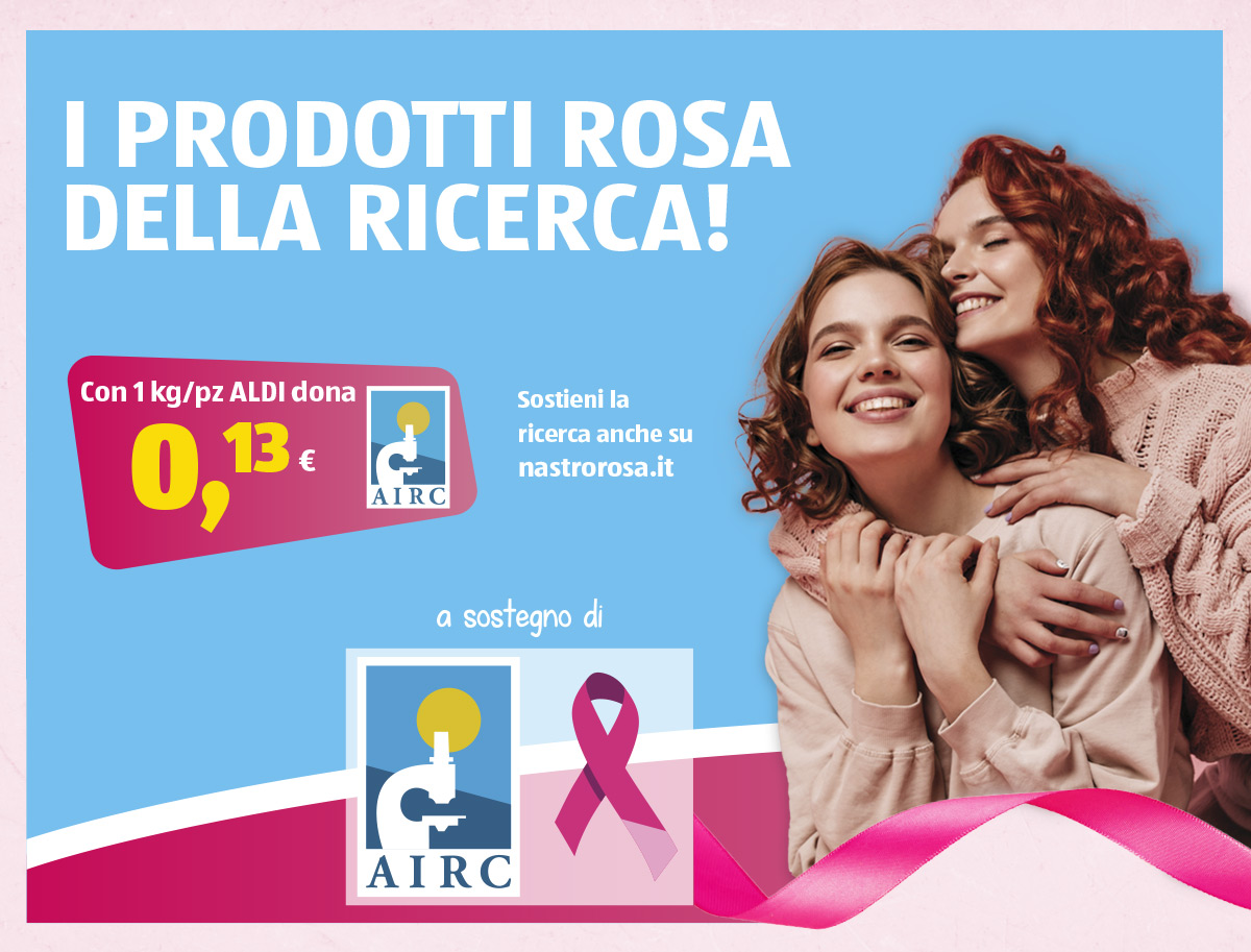 ALDI per AIRC