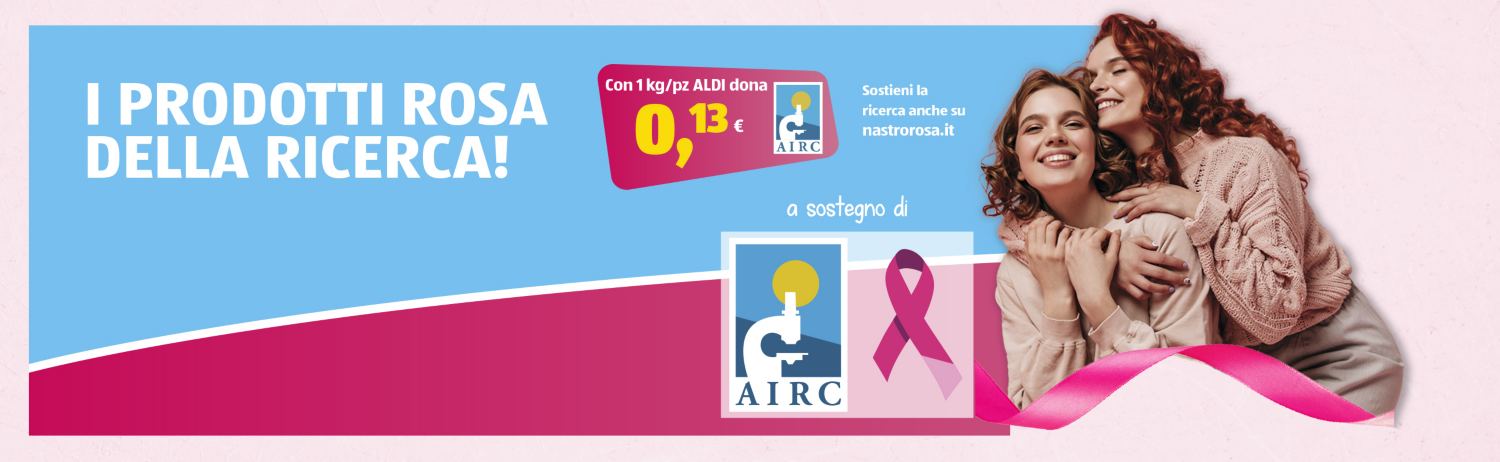 ALDI per AIRC
