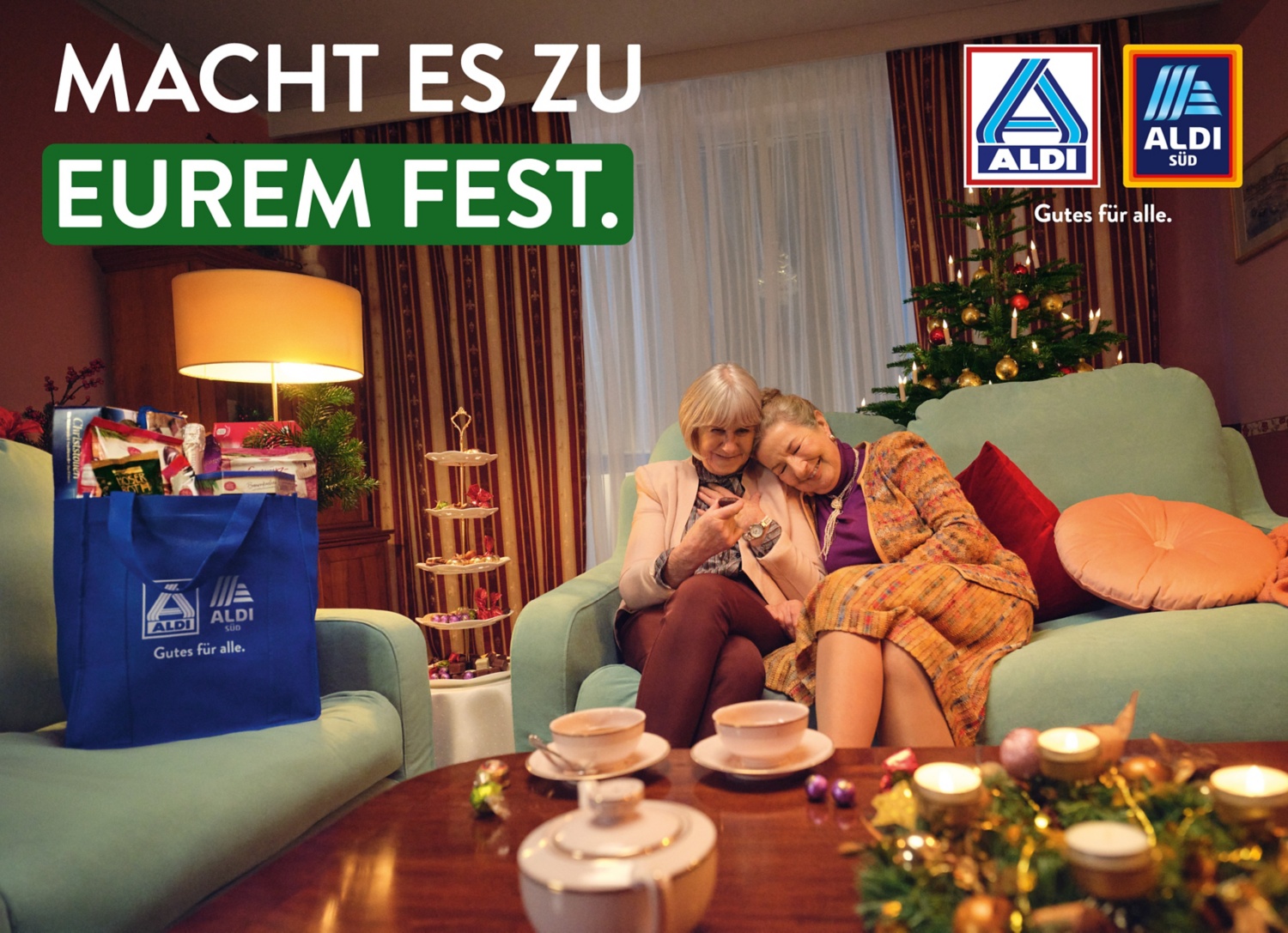 ALDI Weihnachtskampagne: „Macht es zu eurem Fest“