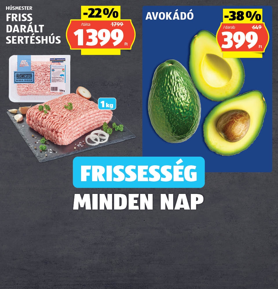 Akciók csütörtöktől